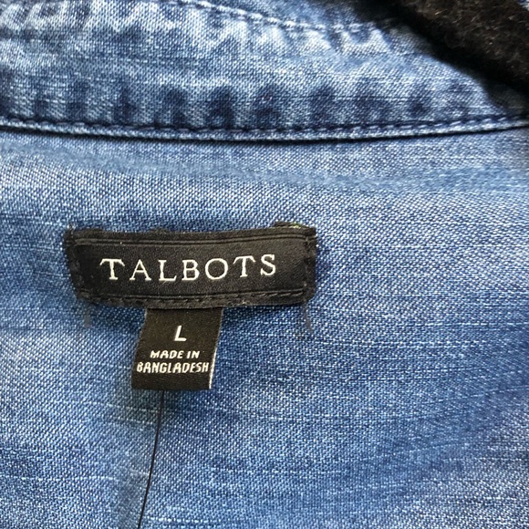 Talbots women’s denim shirt - Picture 3 of 8